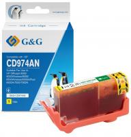 Картридж G&G до HP Officejet 6000/6000Wireless/6500/6500Wireless/ 6500APlus/6500A/ 7000/7500A Yellow