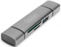Кардрідер DIGITUS USB-C/USB 3.0 SD/MicroSD
