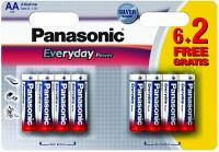 Батарейка Panasonic Everyday Power лужна AA блістер, 8 шт