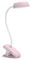 Лампа настільна з акумулятором Philips Donutclip 3Вт 4000K 1200мАг USB-A (рожевий)