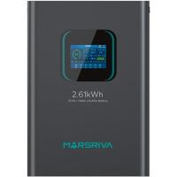 Акумуляторна батарея Marsriva LiFePO4 battery,  25.6V/102Ah, 2.61KWH, wall mounted