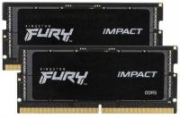 Пам'ять ноутбука Kingston DDR5 16GB KIT (8GBx2) 4800 FURY Impact