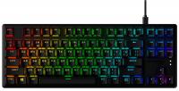 Клавіатура механічна HyperX Alloy Origins Core PBT 87key, Red, USB-A, EN/UA, RGB, чорний