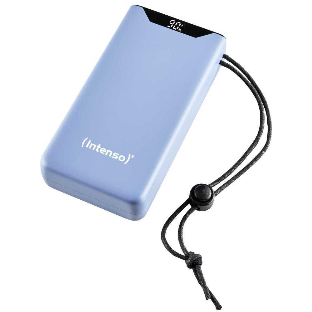 Портативное зарядное устройство Intenso USB 20000MAH QC3.0 BLUE F20000 (7332055)