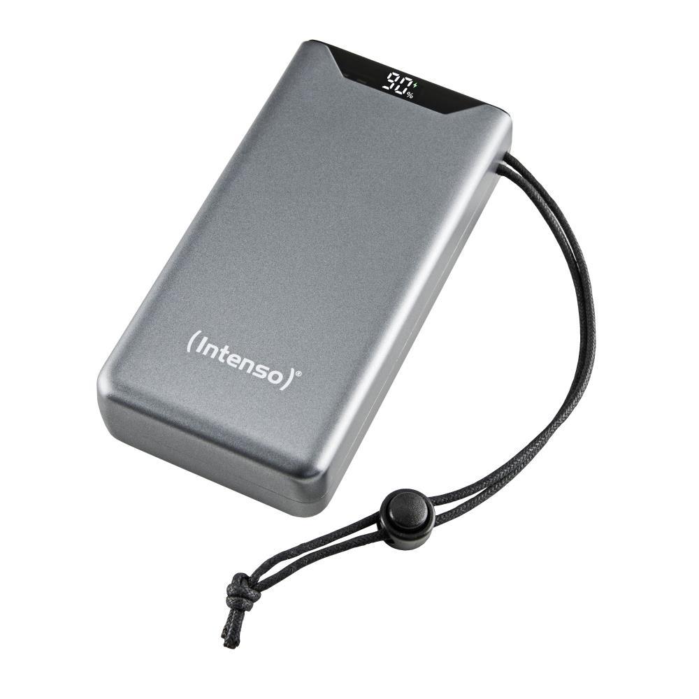 Портативное зарядное устройство Intenso USB 20000MAH QC3.0 GREY F20000 (7332054)
