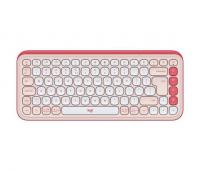 Клавiатура бездротова Logitech Pop Icon Keys Off White (920-013072)