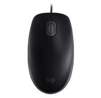 Mиша LOGITECH USB OPTICAL B110 SILENT BLACK (910-005508)