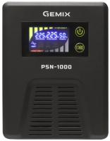 ДБЖ Gemix PSN-1000, 1000VA/600W 12V/220V, 13A, 2*Schuko, без АКБ