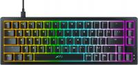 Клавіатура механічна Xtrfy K5 68Key, Kailh Red, USB-A, EN/UA, Hot-swap, RGB, Чорний