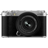 Фотокамера бездзеркальна Fujifilm X-M5 kit XC 15-45mm f/3.5-5.6, Silver