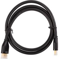 Відео кабель Cabletime HDMI (M) - HDMI (M), 2.1V, 8K Ultra HD, 1м