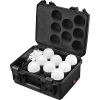 Комплект світлодіодних ламп Godox C7R KNOWLED RGBWW (8шт) із зарядним кейсом