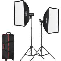 Комплект студійних освітлювачів Godox SL100Bi 2-Light Kit