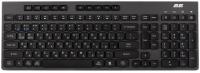 Клавіатура мембранна 2E KS280 120key, WL/BT, EN/UK, silent, чорно-сіра