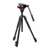 Штатив алюмінієвий із рідинною головою Manfrotto MVK502055XPRO3V (3 секції, макс. 179см)