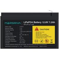 Акумуляторна батарея Marsriva 12.8V, 7.2A, літієва батарея