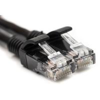 Патч-корд PowerPlant Cat5E UTP 3м, чорний