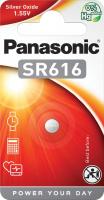 Батарейка Panasonic SR616 Silver Oxide 1.55V, блістер, 1 шт
