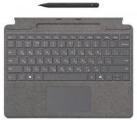 Клавіатура для планшета Surface Pro 8 - 11, Pro X зі стілусом, UKR/ENG, платинова