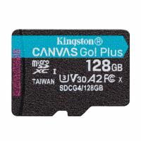 Карта пам'яті Kingston Canvas Go! Plus microSDXC 128GB C10 UHS-I U3 A2 V30 R200MB/s
