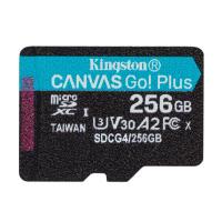 Карта пам'яті Kingston Canvas Go! Plus microSDXC 256GB C10 UHS-I U3 A2 V30 R200/W160MB/s