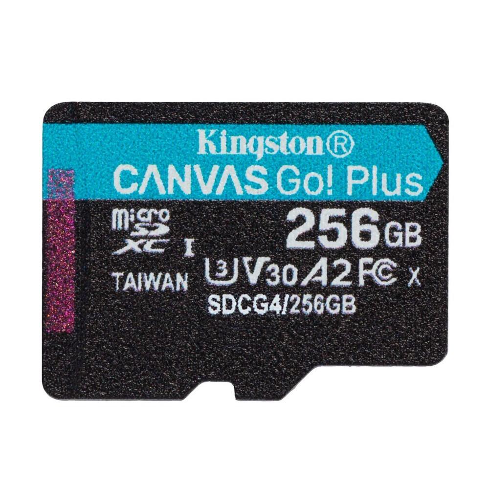 Карта пам'яті Kingston Canvas Go Plus 256GB (SDCG4/256GBSP)