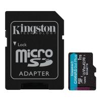 Карта пам'яті Kingston Canvas Go! Plus microSDXC 1TB C10 UHS-I U3 A2 V30 R200/W160MB/s + SD-адаптер
