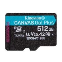 Карта пам'яті Kingston Canvas Go! Plus microSDXC 512GB C10 UHS-I U3 A2 V30 R200/W160MB/s