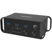 Хаб CANYON DS-95 14 в 1, USB-C, сірий