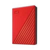 Накопичувач HDD портативний WD My Passport 6TB USB 3.2 Gen 1 5Gb/s, Red