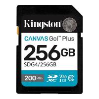 Карта пам'яті Kingston Canvas Go! Plus SDXC 256GB UHS-I U3 V30 R200/W160 MB/s