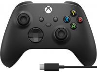 Геймпад Xbox BT, Carbon Black (USB cable)