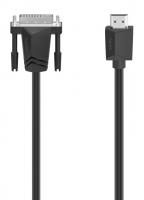 Кабель Hama DVI >  HDMI (AM/AM), 1.5m, 4K, чорний