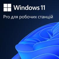Примірник ПЗ Microsoft Windows 11 Pro для робочих станцій, укр, ОЕМ, на DVD носії