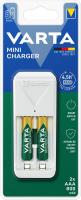 Зарядний пристрій Varta Mini Charger 2хNI MH AAA800 мА•год