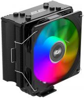 Процесорний кулер 2E GAMING Air Cool ACN120B-ARGB, LGA1851, 1700, 1200, 115x, 1366, AM5, AM4, AM3, AM3+, 4pin PWM, 3pin +5VARGB, TDP 180W
