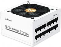 Блок живлення Zalman Teramax 2 WH  (1200W), >90%, 80+ Gold, 120мм, 1xMB 28pin (18+10), 2xCPU 8pin(4+4), 3xMolex, 12xSATA, 4xPCIe 8pin(6+2), 1xPCIe GEN5 16pin, Fully Modular