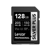 Карта пам'яті Lexar Professional SILVER PLUS SDXC UHS-I 128GB U3 V30 R205MB/s W150MB/s
