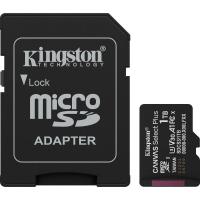 Карта пам'яті Kingston Canvas Select Plus microSDXC UHS-I 1TB U3 V30 А1 R150 MB/s + адаптер SD