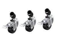 Колеса з блокуванням Godox LSA-06 (3шт) для студійних стійок
