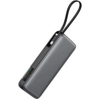 УМБ Acefast 20000mAh 130W PD,QC3.0 USB-A+USB-C In/Out,built-in cable M22 Gray