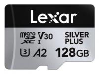 Карта пам'яті Lexar Professional SILVER PLUS microSDXC UHS-I 128GB U3 A2 V30 R205/W150 MB/s