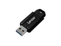 Накопичувач Lexar JumpDrive S80 128Gb USB 3.2 Gen 1, Type-A, чорний