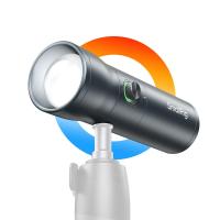 Портативний алюмінієвий LED ліхтар SmallRig RF 10C із зумом, 10W, Li-Ion батарея, USB-C, різьбовий отвір 1/4