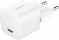 Зарядний пристрій мережевий Belkin 25Вт USB-С PD PPS, білий