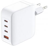 Зарядний пристрій мережевий D-Link DCF-141 140Вт GaN 3хUSB-С, 1xUSB-A, білий