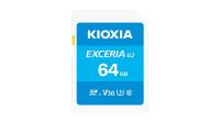 Карта пам'яті Kioxia EXCERIA G2 SDXC UHS-I 64GB V30 U3 R100/W50 MB/s (LNEX2L064GG4)