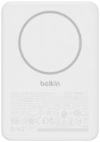 Акумулятор портативний літій-іонний Power Bank Belkin 5000мА·год, Slim Magnetic, білий