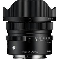 Об'єктив Sigma 17mm f/4 DG Contemporary, Sony FE, чорний