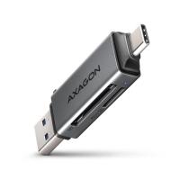 Кардрідер Axagon CRE-DAC SuperSpeed USB-C/USB-A, для SD/microSD